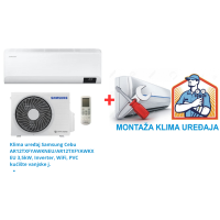 Klima uređaj Samsung Cebu AR12TXFYAWKNEU/AR12TXFYAWKXEU 3,5kW, Inverter, WiFi, PVC kućište vanjske j. SA MONTAŽOM